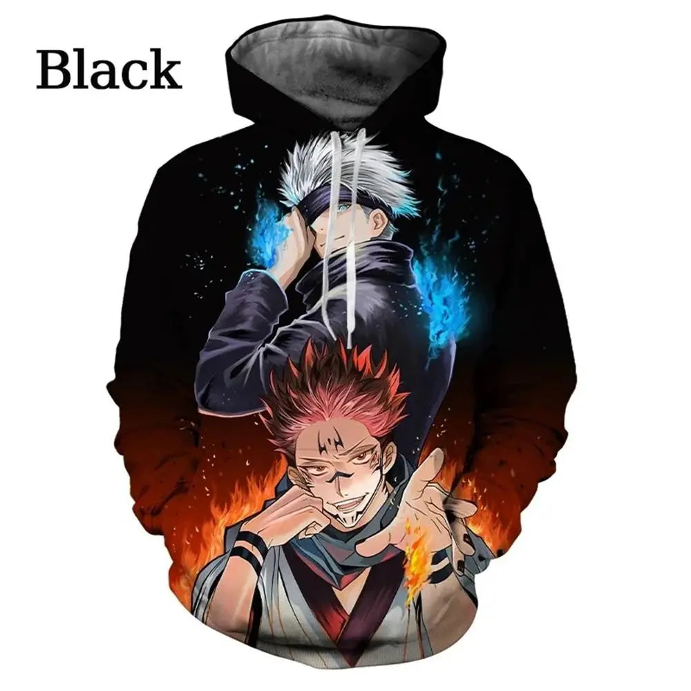 JuJutsu Kaisen 3D Hoodies