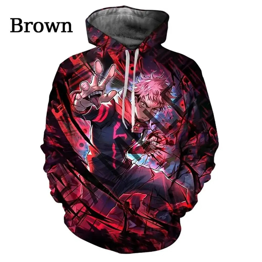 JuJutsu Kaisen 3D Hoodies